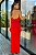 Vestido de festa longo frente única, com fenda - Vermelho - Imagem 3