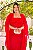 Vestido de festa longo, Sereia com capa removível - Vermelho - Imagem 2