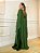 Vestido de festa longo, Sereia com capa removível - Verde escuro - Imagem 7