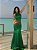Vestido de festa longo, frente única, sereia com decote nas costas - Verde Esmeralda - Imagem 6