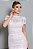 Vestido de noiva midi, lady like com forro nude - Off White - Imagem 2