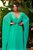 Vestido de festa longo, com bordado em pedraria e capa - Tiffany - Imagem 2