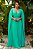 Vestido de festa longo, com bordado em pedraria e capa - Tiffany - Imagem 1
