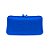 Bolsa clutch, quadrada  em strass - Azul Royal - Imagem 1