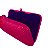 Bolsa clutch, com strass - Rosa Pink - Imagem 2