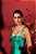 Vestido de festa longo, em zibeline, saia sereia e alças largas - Verde Esmeralda - Imagem 7
