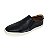 Tênis Slip On Couro Preto Furadinho - Imagem 2