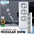 Luminária LED Pública Modular para Poste 300w | Bivolt | IP66 | 42.000 Lúmens | LED PHILIPS | Para Vias ou Condomínio - Imagem 1