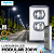 Luminária LED Pública Modular para Poste 200w | Bivolt | IP66 | 28.000 Lúmens | LED PHILIPS | Para Vias ou Condomínio - Imagem 1