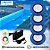 76 - KIT ILUMINAÇÃO LED PARA PISCINA 18w | 12,5 cm | RGB sistema Colorido  | IP68 À Prova d'água | 4 Luminárias | LED PHILIPS - Imagem 1