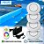 68 - KIT ILUMINAÇÃO LED PARA PISCINA 9w | 12,5 cm | RGB sistema Colorido  | IP68 À Prova d'água | 4 Luminárias | LED PHILIPS - Imagem 2