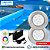 66 - KIT ILUMINAÇÃO LED PARA PISCINA 9w | 12,5 cm | RGB sistema Colorido  | IP68 À Prova d'água | 2 Luminárias | LED PHILIPS - Imagem 3