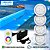 52 - KIT ILUMINAÇÃO LED PARA PISCINA 9w | 8 cm | RGB sistema Colorido  | IP68 À Prova d'água | 4 Luminárias | LED PHILIPS - Imagem 1