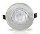 Spot Dicróica LED 5w | Embutir | Bivolt | redondo 95mm | LED CHIP PHILIPS - Imagem 1