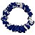 Xuxinha de Cetim Slim Estrela Azul Maravilha - Turban - Imagem 1