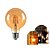 Lâmpada filamento led G95 8w âmbar - base E27 - Imagem 1