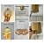 Lustre 7 globos 35w fios de fada dourado luz 3/1 - Imagem 5