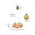 Lustre 7 globos 35w fios de fada dourado luz 3/1 - Imagem 4