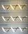 Lustre espiral 30w dourado luz 3/1 - Imagem 4