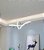 Lustre nó 50w prata cromado luz 3/1 - Imagem 7