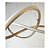 Lustre infinito curvas 50w rose gold luz 3/1 - Imagem 6