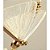 Pendente borboleta cristal 5w dourado luz 3/1 - Imagem 5