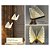 Pendente borboleta cristal 5w dourado luz 3/1 - Imagem 2
