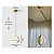 Pendente kong anel duplo 12w dourado luz 3/1 - Imagem 3