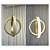 Pendente kong anel duplo 12w dourado luz 3/1 - Imagem 5