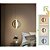 Pendente kong anel duplo 12w preto luz 3/1 - Imagem 1