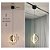 Pendente kong anel duplo 12w preto luz 3/1 - Imagem 4