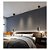 Pendente kong anel duplo 12w preto luz 3/1 - Imagem 6