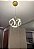 Pendente curvas 35w dourado luz 3/1 - Imagem 5