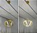 Pendente curvas 35w dourado luz 3/1 - Imagem 5