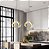 Pendente curvas 35w dourado luz 3/1 - Imagem 6