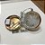 Pendente saturno cristal bolhas 7w dourado luz 3/1 - Imagem 6
