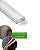 Perfil led 1,6cm para sobrepor 3m - branco - Imagem 1