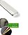 Perfil led 2,4cm para embutir 3m - branco - Imagem 1