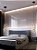 Pendente oval com anel 18w preto luz 3/1 - Imagem 8