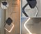 Pendente Minimalista Led Losango Moderno Preto Cabeceira Lavabo Ilha Cabo 2m Luz 3/1 - Imagem 2