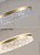 Lustre Pendente Moderno Dourado Cristal Led 50cm Redondo Luxo Luz 3/1 - Imagem 6