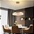 Lustre Pendente Moderno Dourado Cristal Led 50cm Redondo Luxo Luz 3/1 - Imagem 9