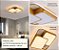 Luminária Moderna De Led Sobrepor Quadrado Duplo 40w Dourado Luz 3/1 - Imagem 4