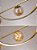 Lustre Pendente Moderno Dourado Espiral Com Globos Em Fio De Fada Led Luz 3/1 - Imagem 7