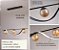 Lustre Pendente Moderno Preto Espiral Com Globos Em Fio De Fada Led Luz 3/1 - Imagem 4