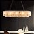 Lustre Pendente Moderno De Luxo Retangular Oval Nórdico Dourado Em Mármore Sintético Luz 3/1 - Green Age 127/220v - Imagem 1