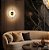 Luminária Arandela Moderna De Parede Nórdico Redonda De Luxo Dourado Em Mármore Sintético Luz Led 3/1 - Green Age - Imagem 12