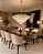 Lustre Pendente Moderno De Luxo Vana Gold 3 Cristal L15 E14 Preto Com Dourado 1m Cabo + 1m Extra - Green Age - Imagem 10