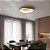 Luminaria Plafon De Sobrepor Moderna Organico Amadeirado Com Luz Led Indireta 3 Em 1 - Green Age 127/220v - Imagem 12
