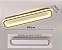 Luminaria Plafon De Sobrepor Moderna Minimalista Retangular 80cm Branco Com Dourado 74w Luz Led Indireta 3 Em 1 - Green - Imagem 5